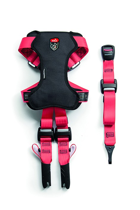 Red Isofix Travel Safe dog harness