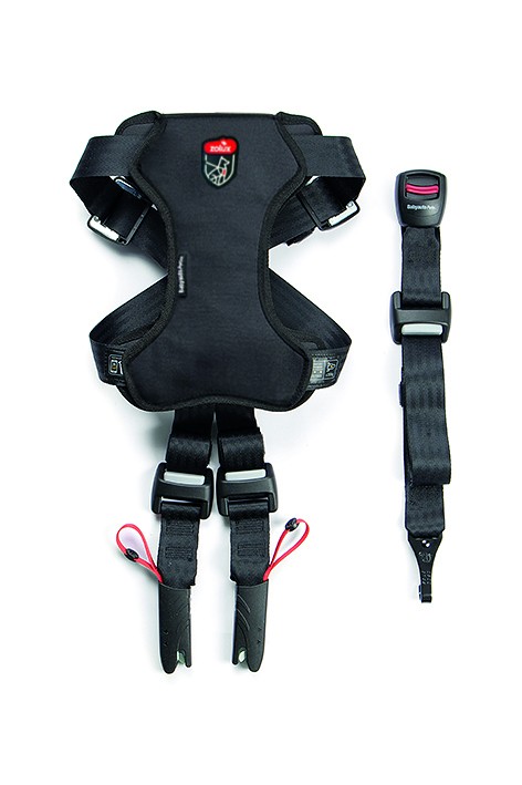 Black Isofix Travel Safe dog harness
