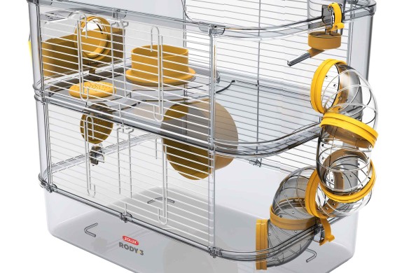 Zolux Hamster Mouse Gerbil Cage 3 Mini