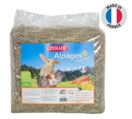 Premium Alpine Hay with Carrot and Dandelion