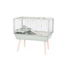 Cage pour rongeur coloris gris Zolux Panas Colour 50 – 52 x 29 x 35 cm : Zolux  ZOLUX animalerie - botanic®