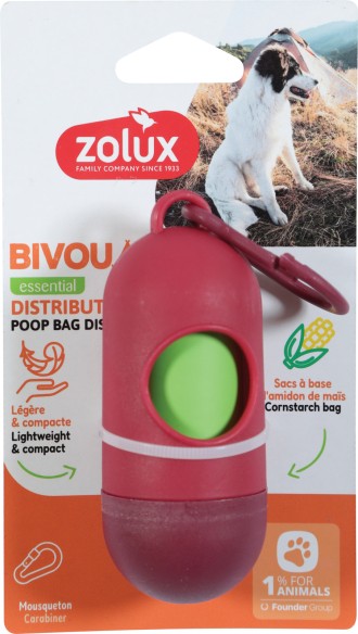 Dog waste bag kit