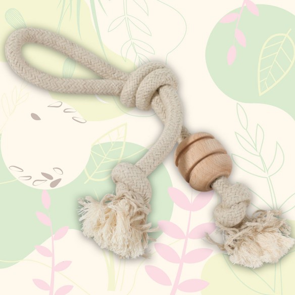 Jouet corde poignée Wild Mix